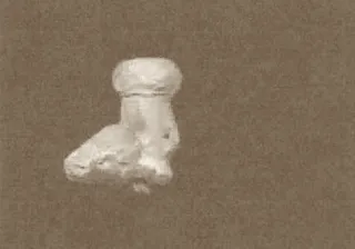Cachimbo de cerâmica feito com molde